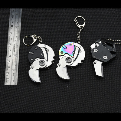Edc Carry Coins - Mini EDC Folding Knife Coin Pocket