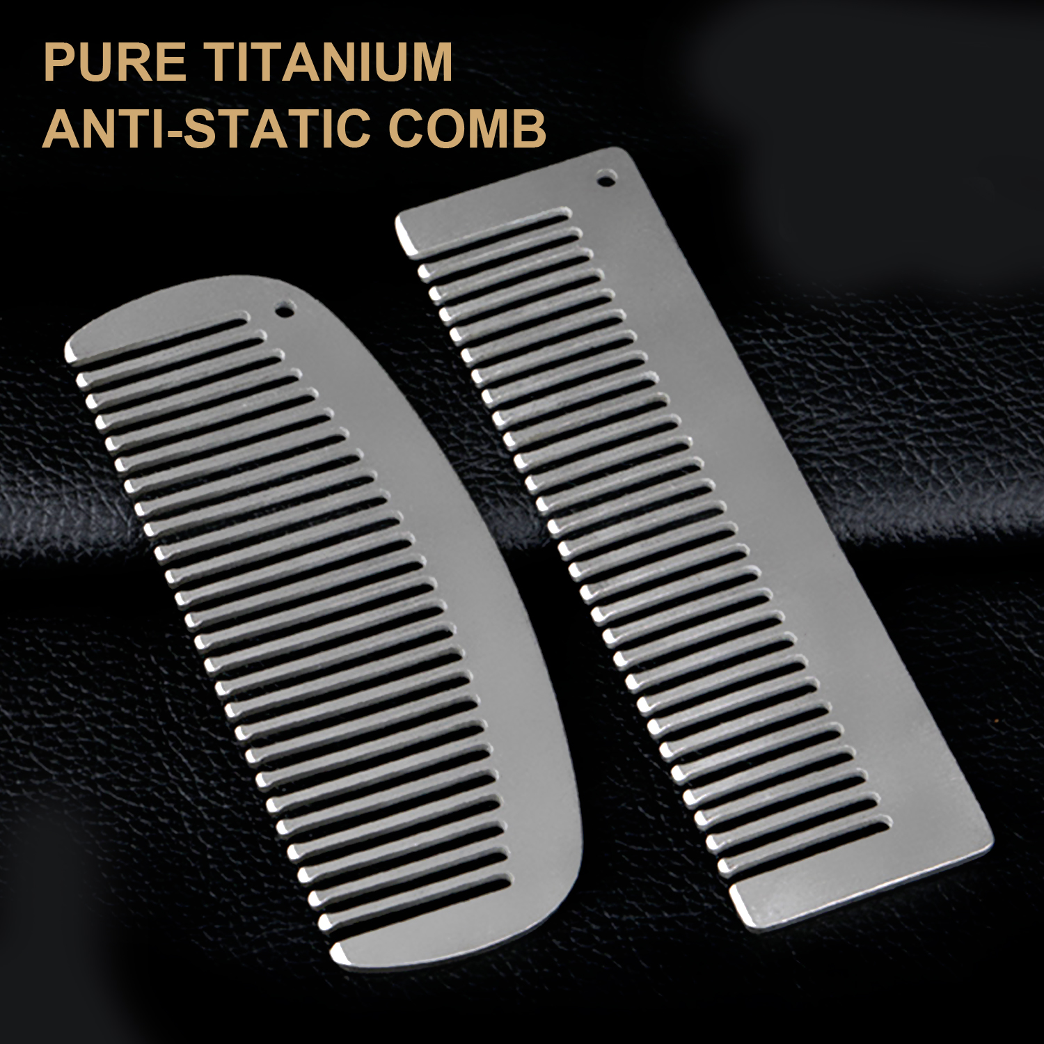 Pure Titanium Anti-Static Comb - Comb Pocket Titanium 评论和价格