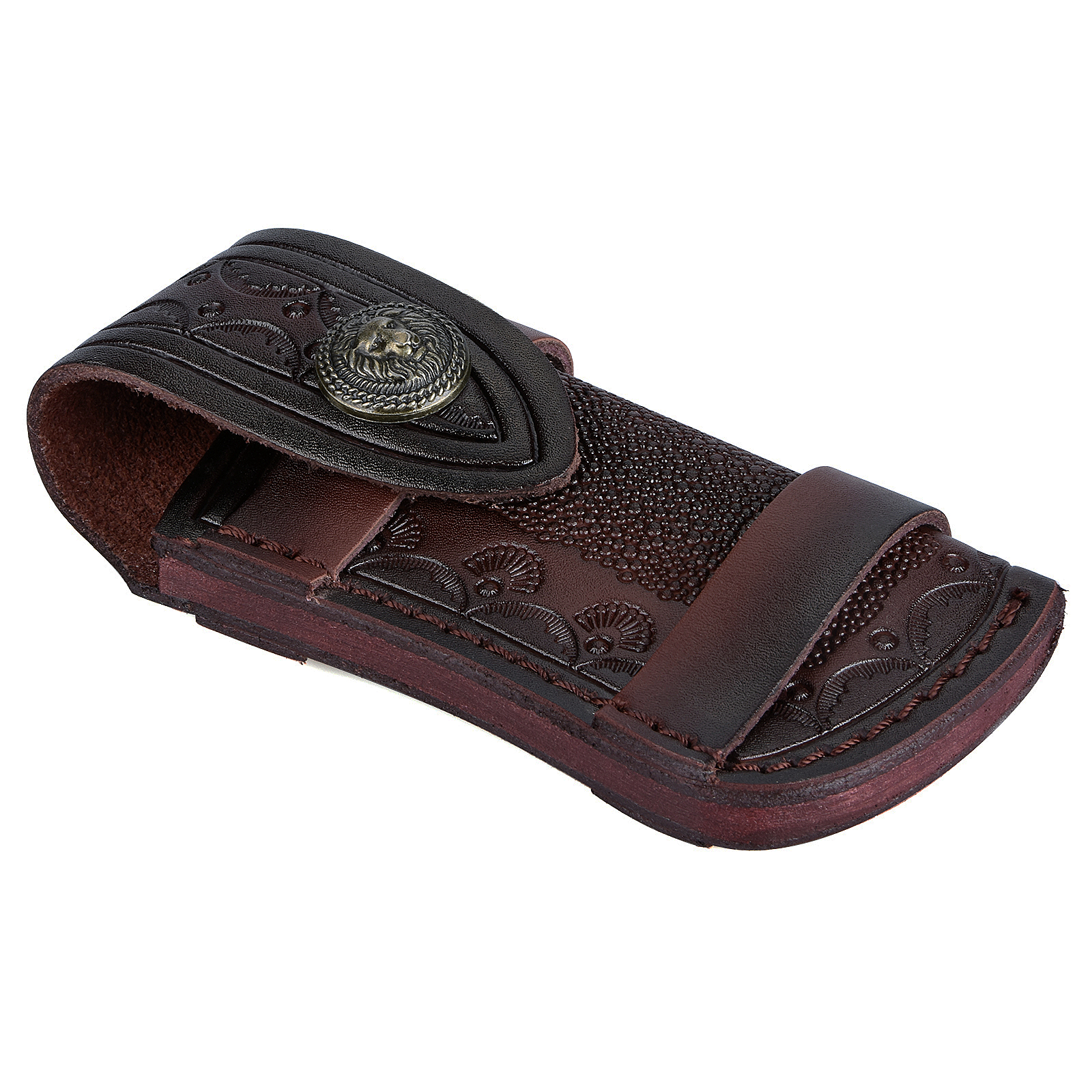 Folding Knife Holder Outdoor T - Leather Edc. Carry Pouch 评论和价格
