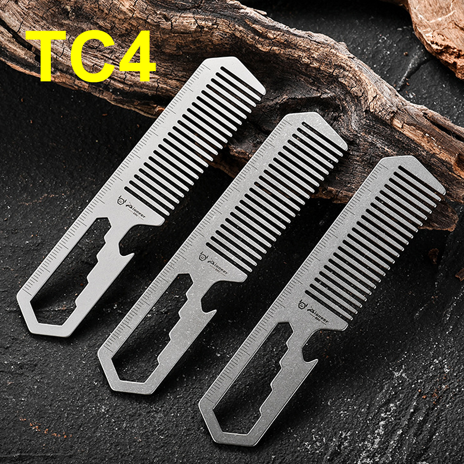 TC4 Titanium Alloy Comb, Bottl - Comb Pocket Titanium 评论和价格