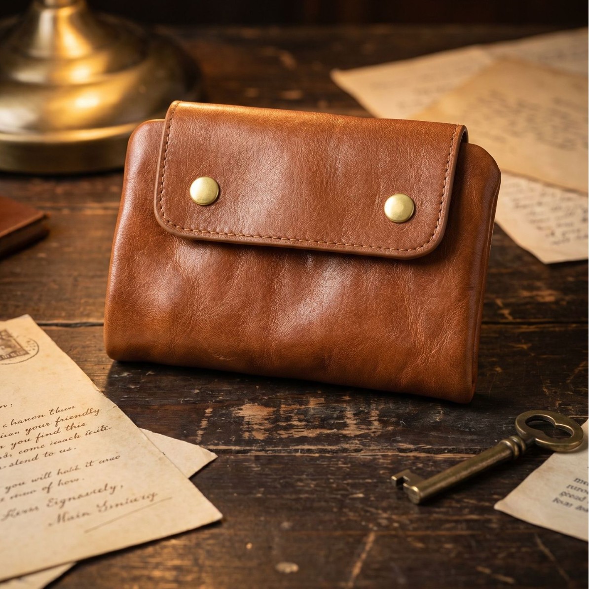 Vintage Full-Grain Leather Sna - Edc Carry Card 评论和价格