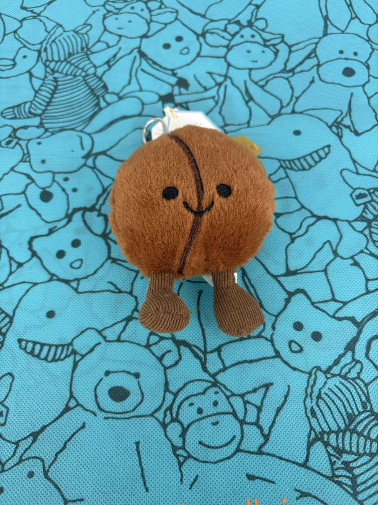 Plush Cotton Cat Candy Two Ton - Carabiner Keychain 评论和价格