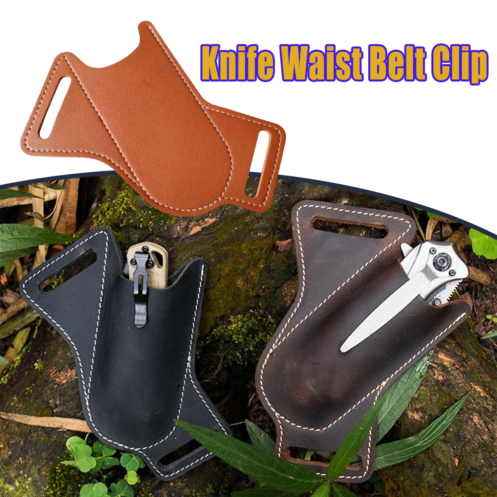 Outdoor EDC Tool Kit Molle Pou - Leather Edc. Carry Pouch 评论和价格