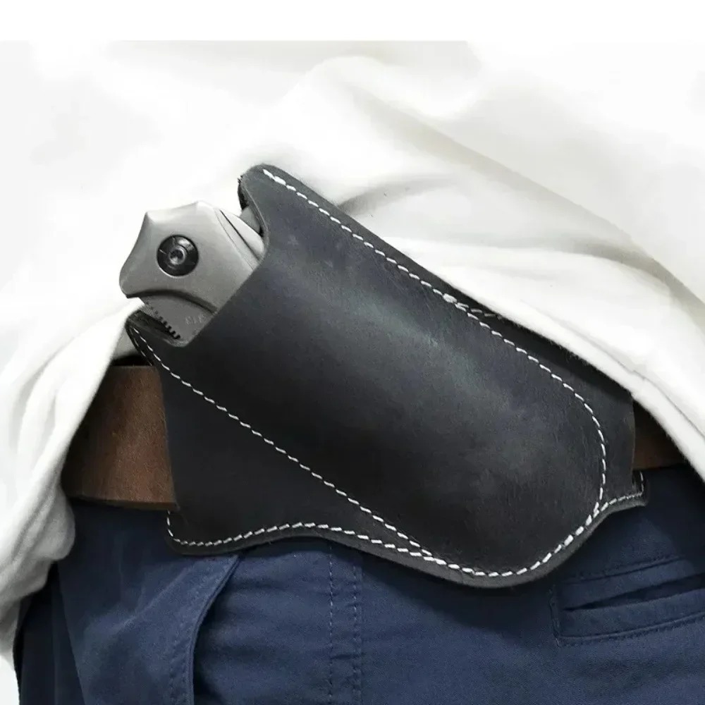 Outdoor EDC Tool Kit Molle Pou - Leather Edc. Carry Pouch 评论和价格