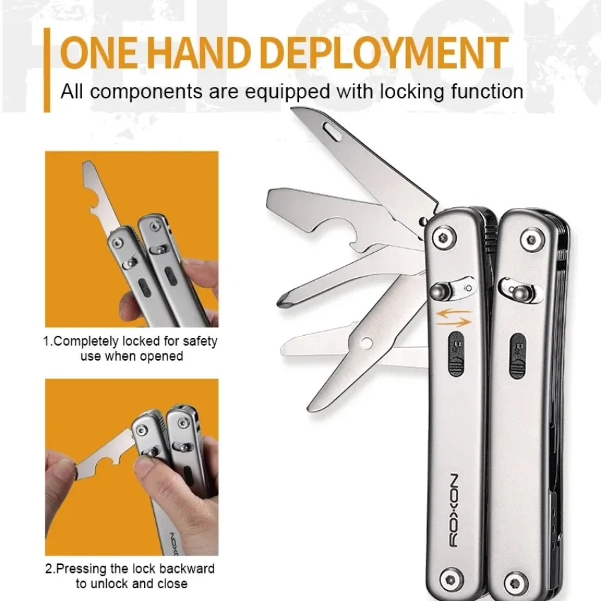 Roxon S804G Flex Multi Tool Op - Edc Carry Pliers 评论和价格