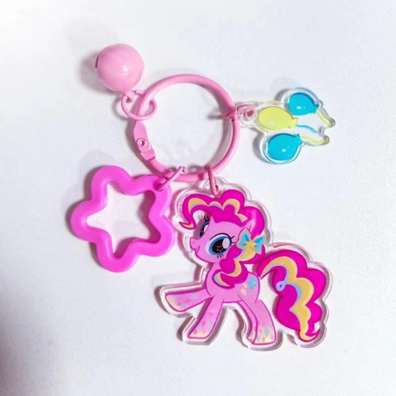 Anime Kawaii Unicorn Keychain  - Carabiner Keychain 评论和价格