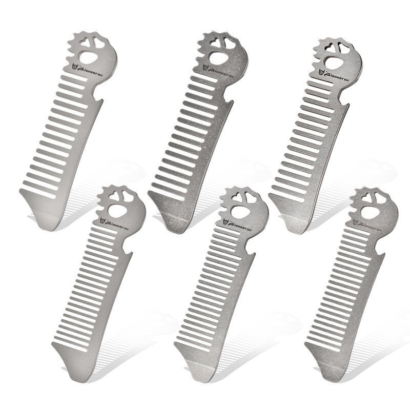 Titanium alloy comb with bottl - Comb Pocket Titanium 评论和价格