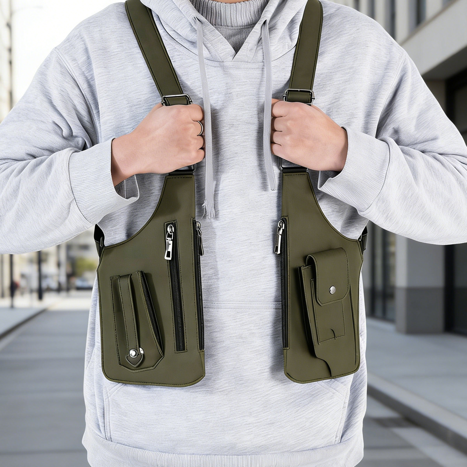 Tatical EDC Men's Chest Rigs A - Edc Carry Bag For Men 评论和价格