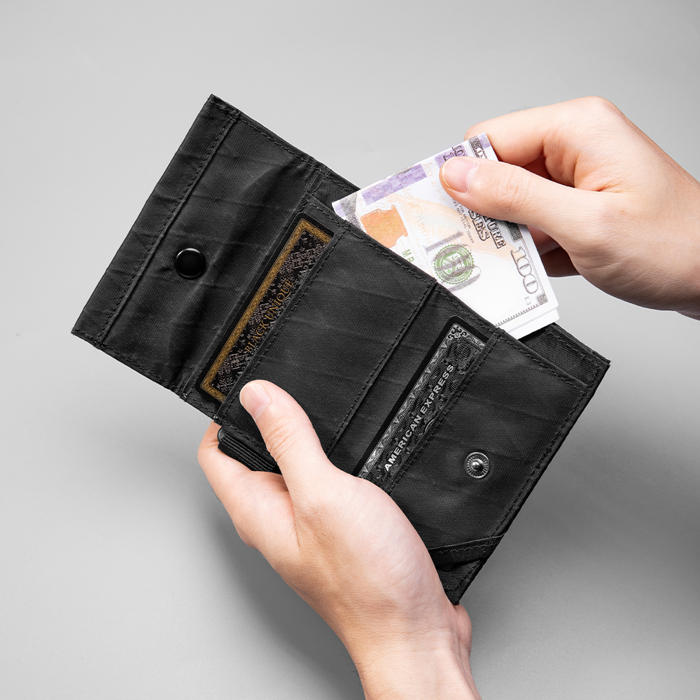 Trifold Wallet with Hook Keych - Edc Carry Card 评论和价格