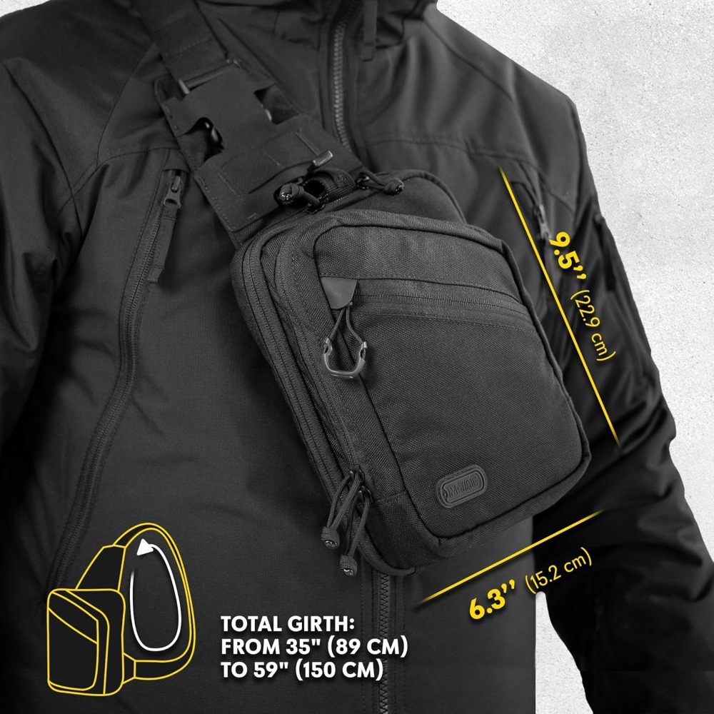 EDC Tactical Sling Bag - Cross - Edc Carry Bag For Men 评论和价格