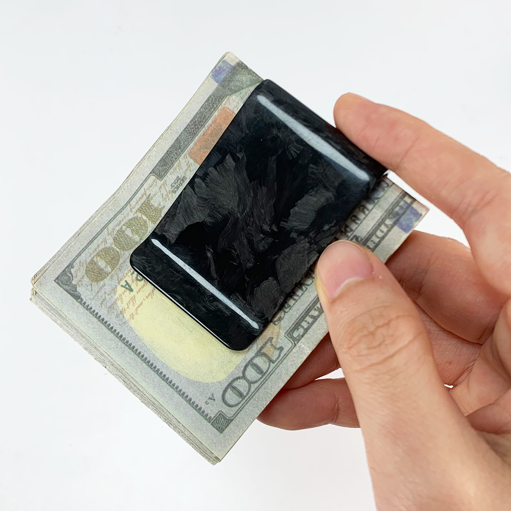 High Quality Black Real Forged - Money Clip Magnetic 评论和价格