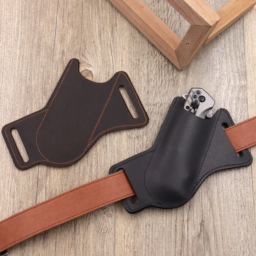 EDC Molle Pouch Universal Wais - Leather Edc. Carry Pouch 评论和价格