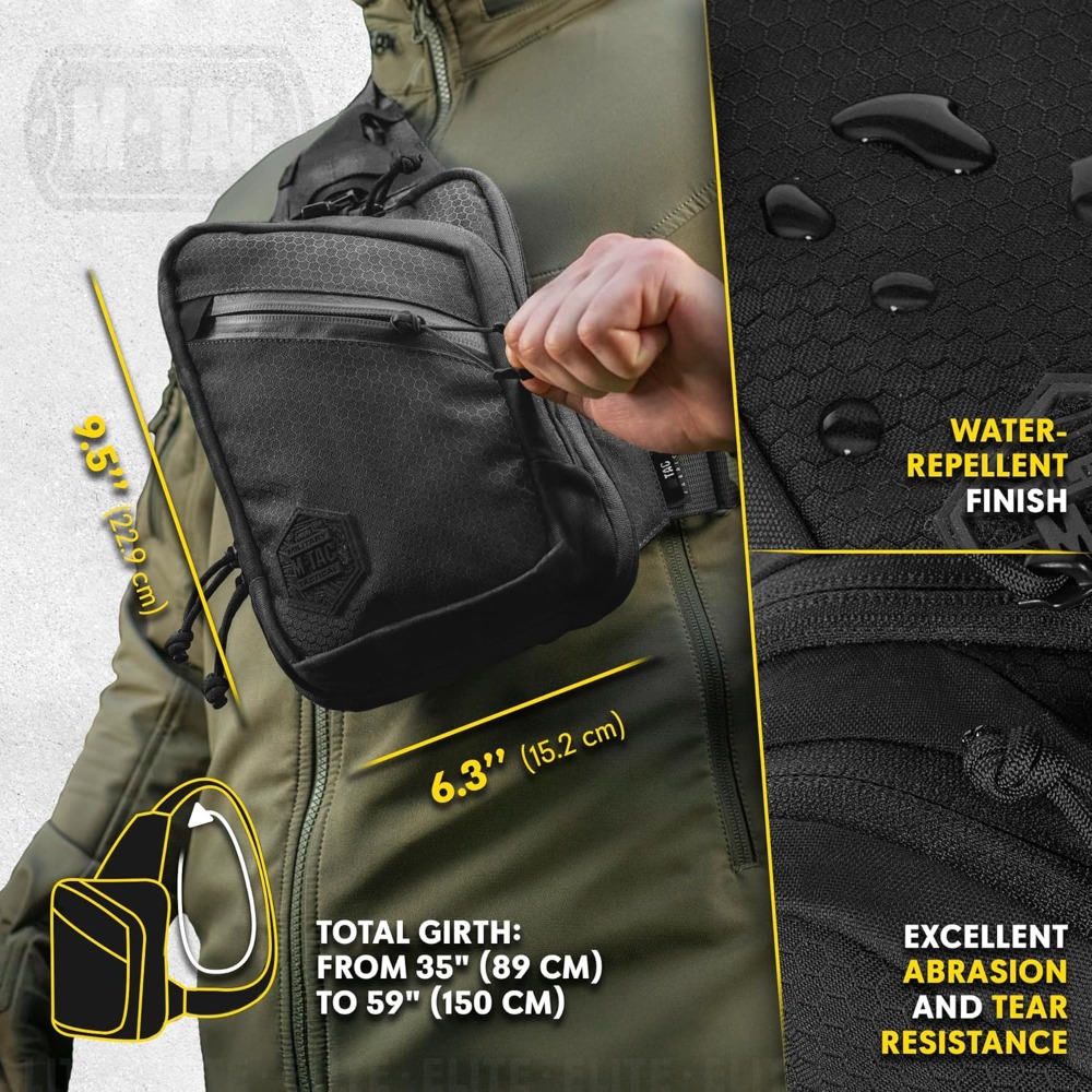 EDC Tactical Crossbody Sling B - Edc Concealed Carry Sling Bag 评论和价格