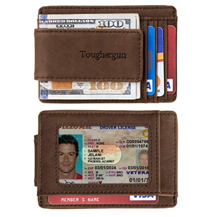 Toughergun Slim Wallet for Men - Money Clip Magnetic 评论和价格