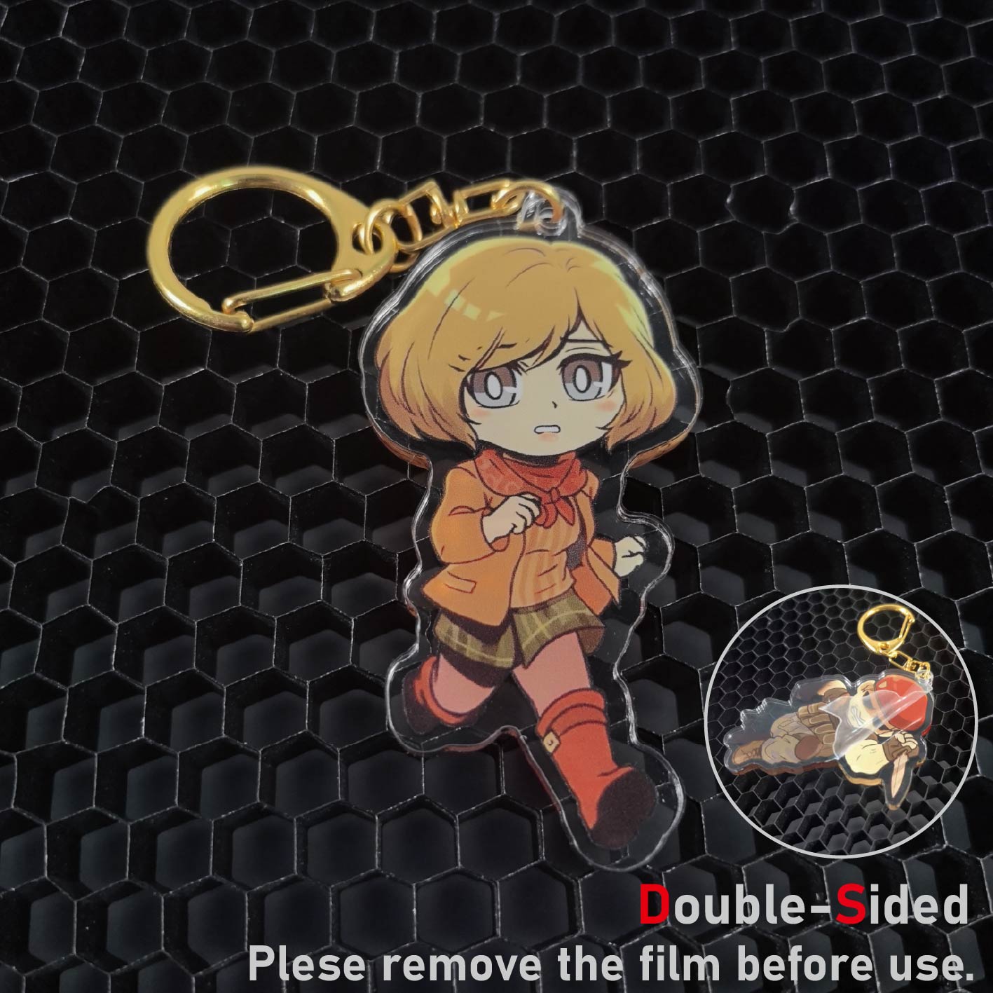 Resident Evil Keychain，Leon，Ad - Carabiner Keychain 评论和价格