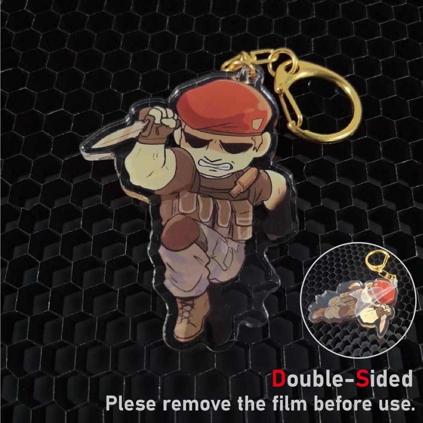 Resident Evil Keychain，Leon，Ad - Carabiner Keychain 评论和价格