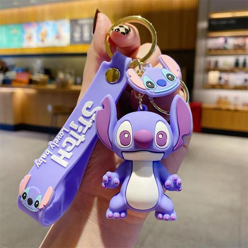 New Anime Stitch Toys Keychain - Carabiner Keychain 评论和价格