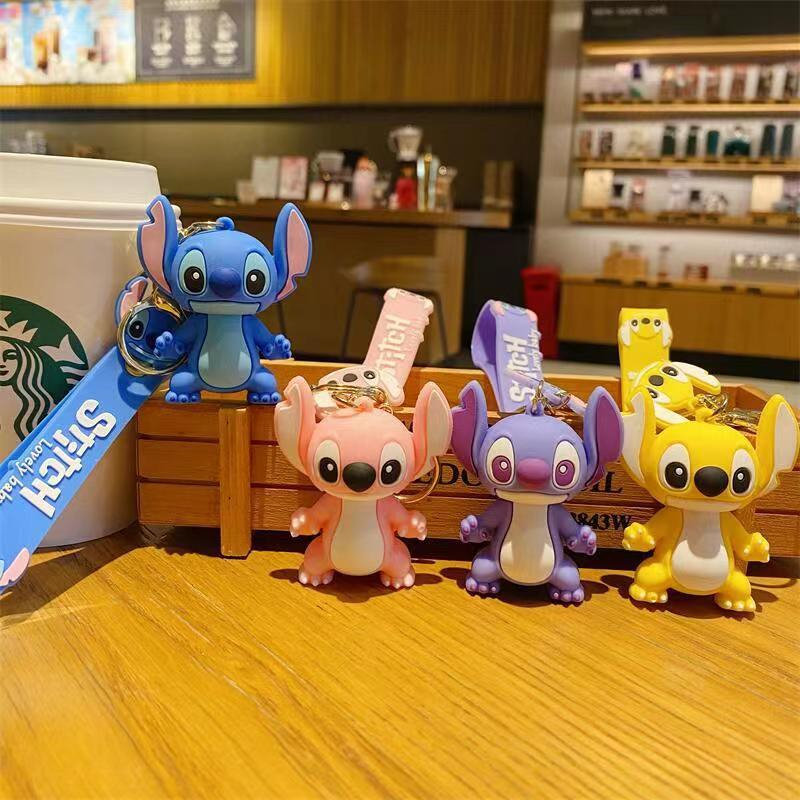 New Anime Stitch Toys Keychain - Carabiner Keychain 评论和价格