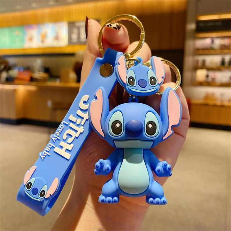 New Anime Stitch Toys Keychain - Carabiner Keychain 评论和价格
