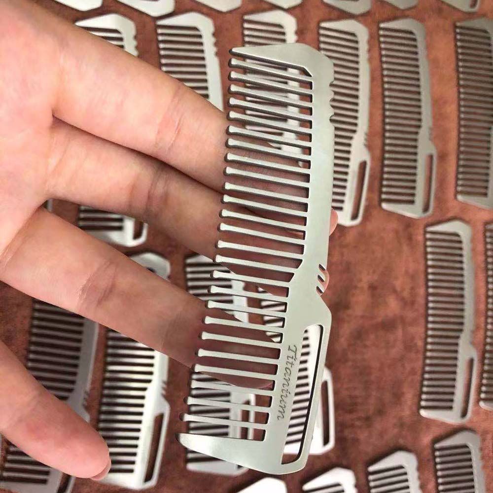 Super Light Portable EDC Outdo - Comb Pocket Titanium 评论和价格