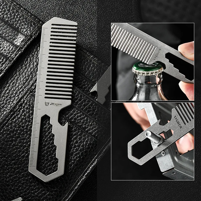 New Titanium Alloy Comb Multi  - Comb Pocket Titanium 评论和价格
