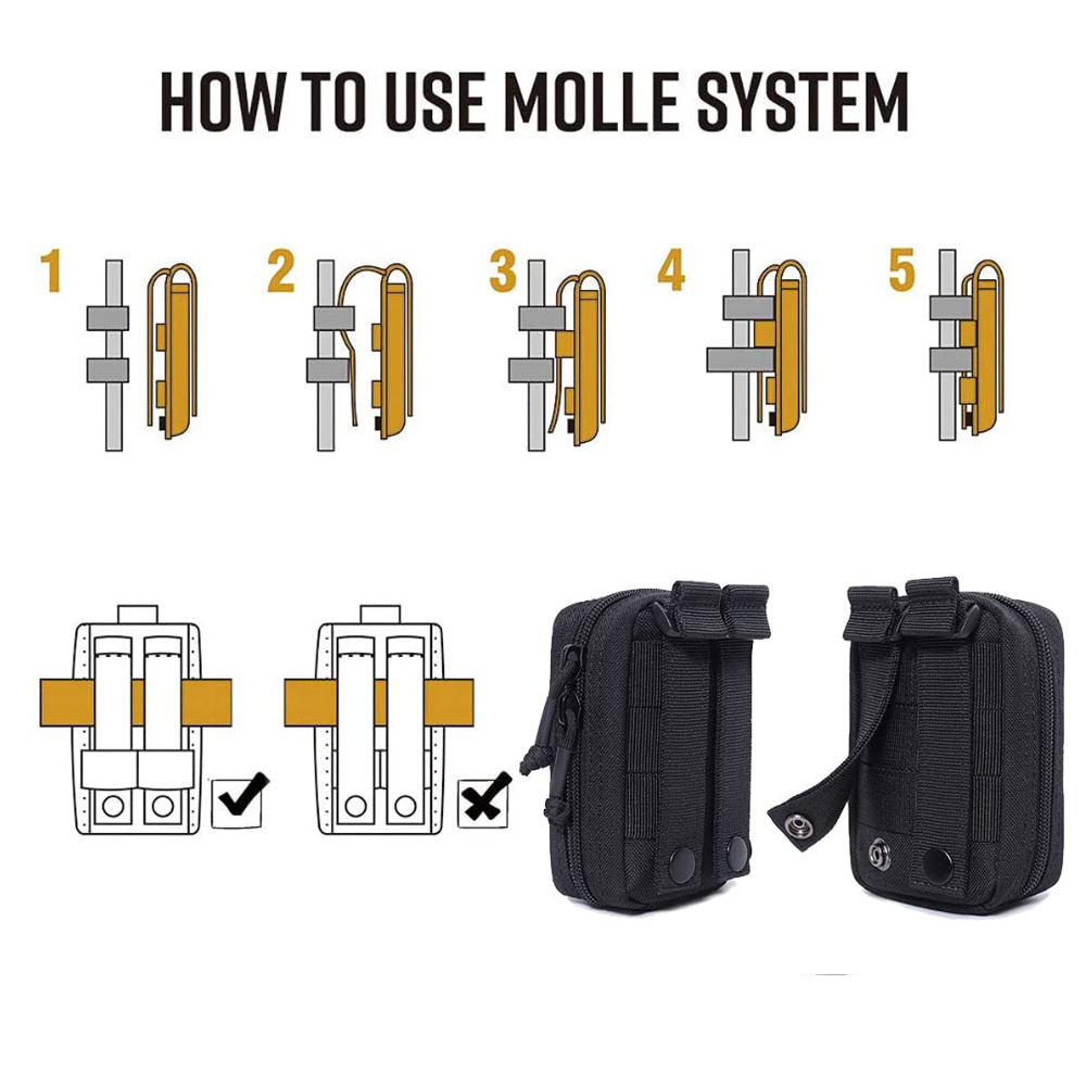 Tactical Mini Belt Pouches, Mu - Edc Concealed Carry Belt 评论和价格