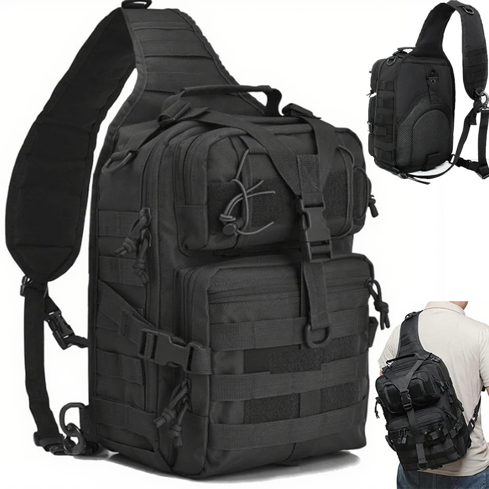Tactical Sling Backpack Should - Edc Carry Bag For Pistol 评论和价格