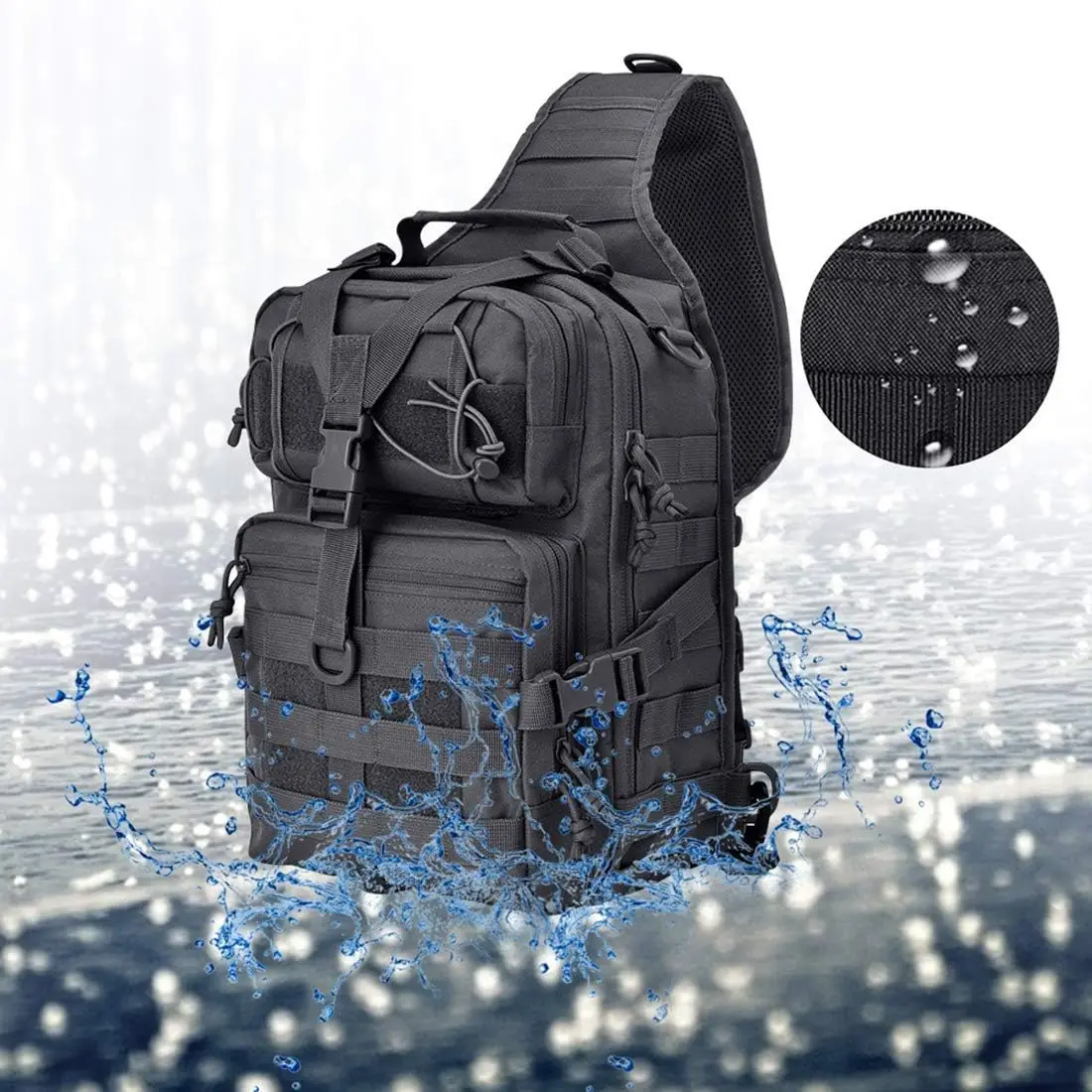 Tactical Sling Backpack Should - Edc Carry Bag For Pistol 评论和价格