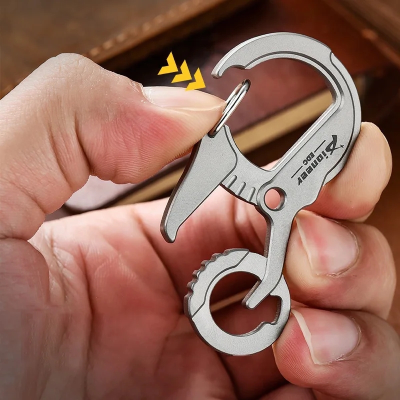 Titanium Alloy Keychain  Multi - Edc Concealed Carry Belt 评论和价格