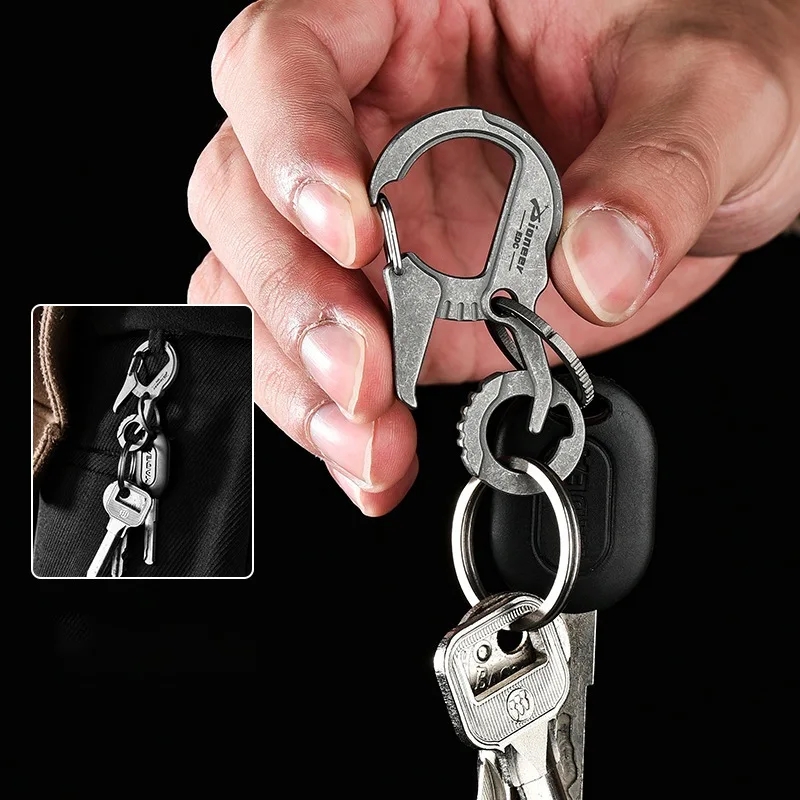 Titanium Alloy Keychain  Multi - Edc Concealed Carry Belt 评论和价格