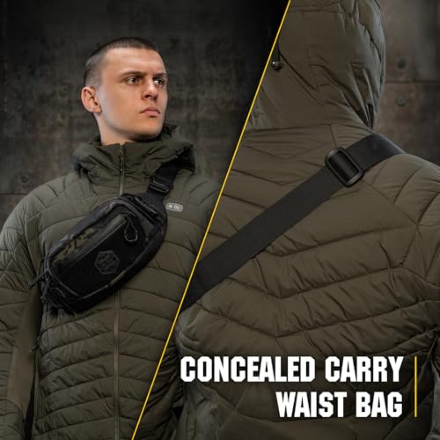 Tactical Mens Fanny Pack - Wai - Edc Concealed Carry Belt 评论和价格