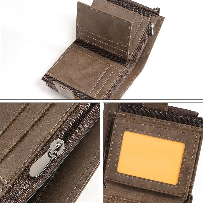 For Men RFID Anti-Magnetic Wal - Money Clip Magnetic 评论和价格