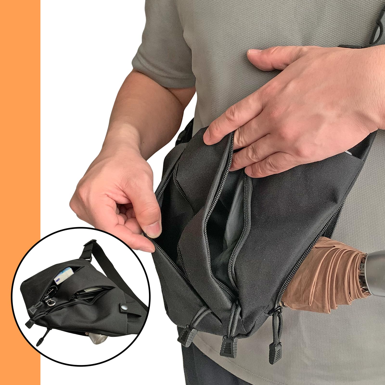 Tactical Crossbody Sling Bag E - Edc Carry Bag For Men 评论和价格