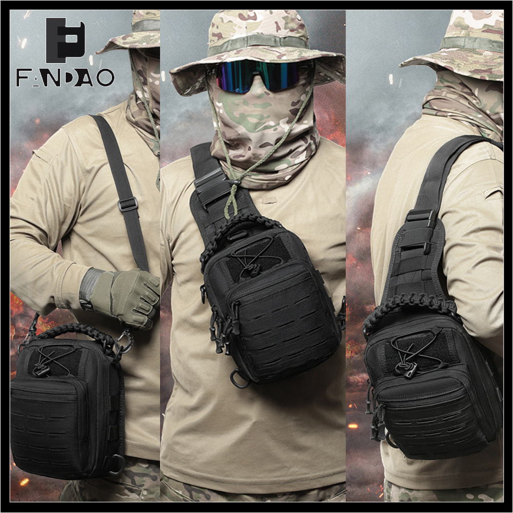 Tactical Sling Bag Pouch Multi - Edc Carry Bag For Pistol 评论和价格
