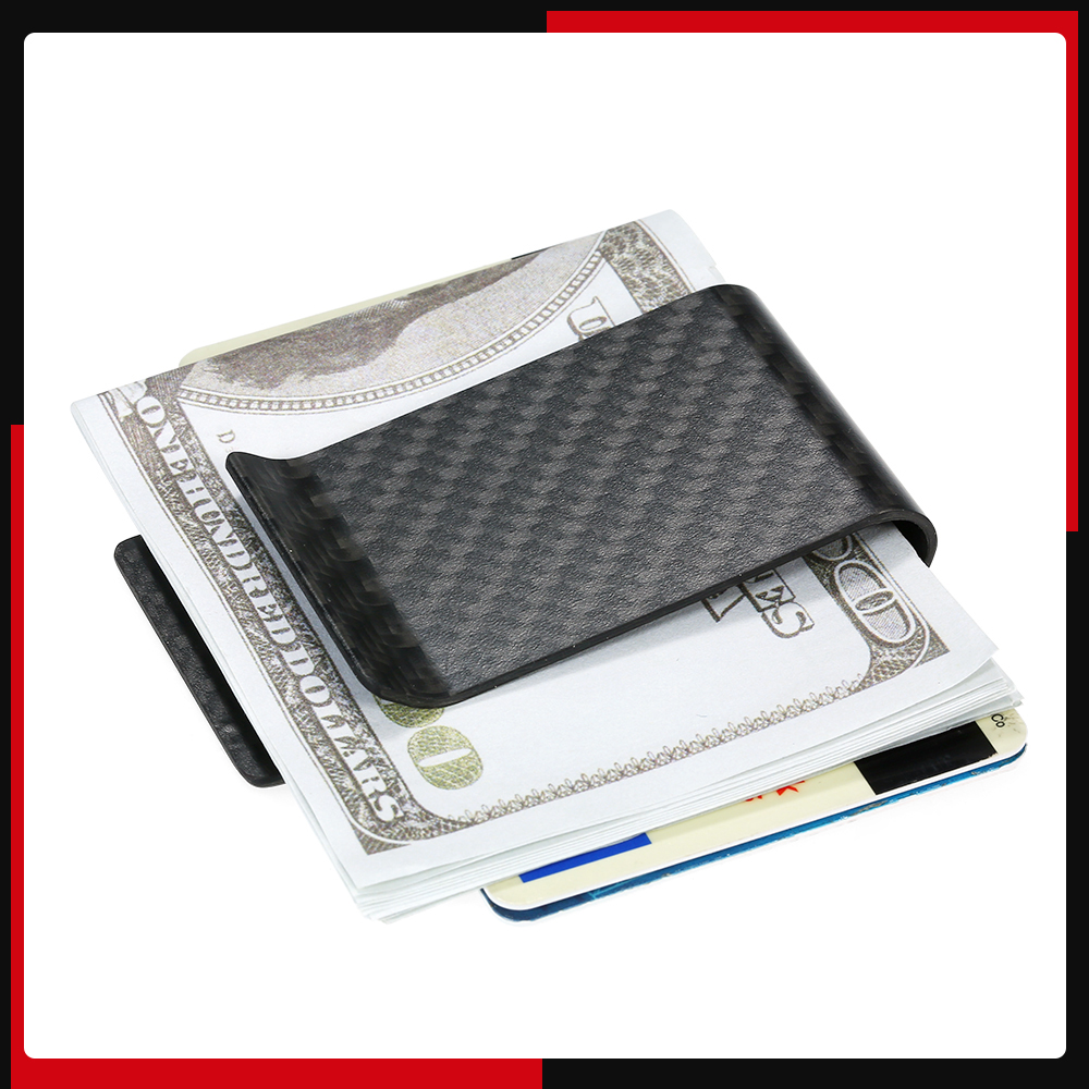 Money Clip Black Carbon Fiber  - Money Clip Magnetic 评论和价格