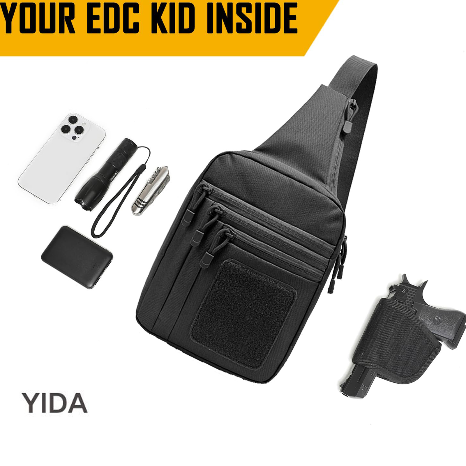 Concealed Carry Crossbody Bag  - Edc Carry Pack 评论和价格