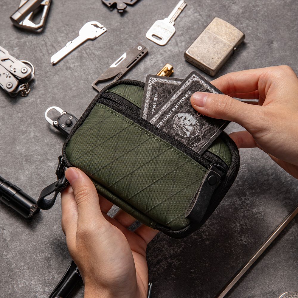Small EDC Wallet Pouch EDC Poc - Edc Carry Card 评论和价格